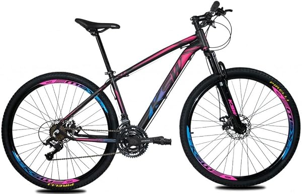 Bicicleta KSW XLT Color Aro 29 21v Câmbios Shimano Freio a Disco