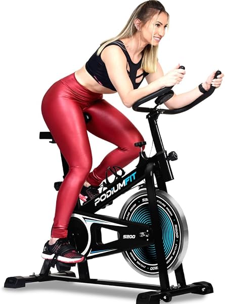 PodiumFit S200 Bicicleta Ergométrica Spinning Silenciosa